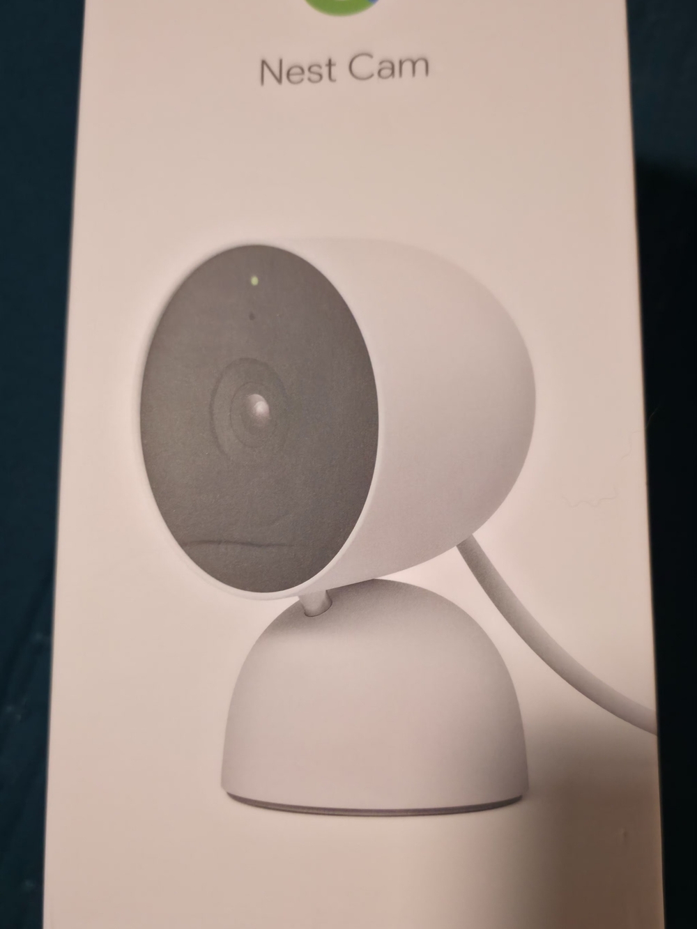 Google Nest Cam Indoor Security Camera - White